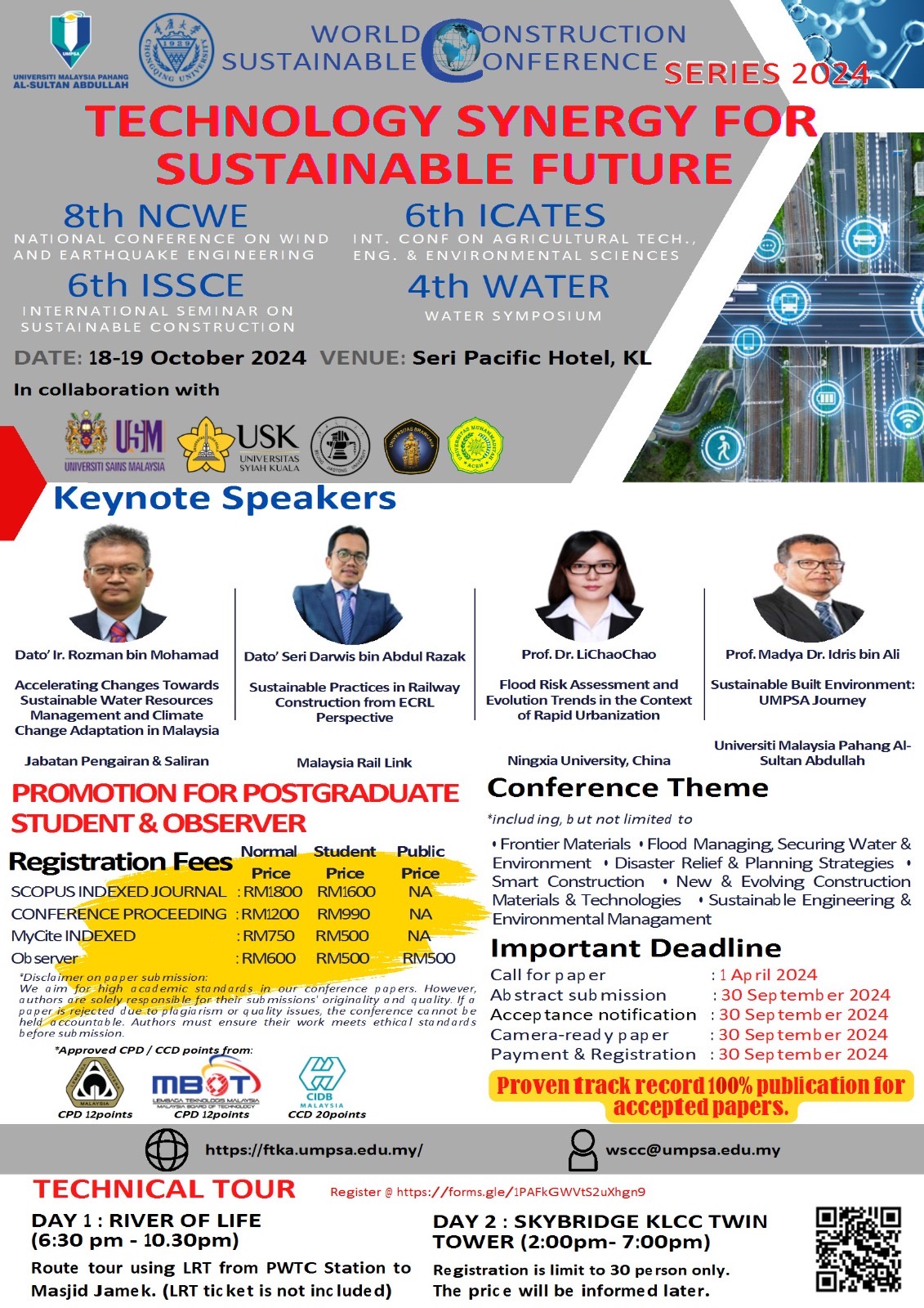 World Sustainable Construction Conference Series (WSCC 2024)