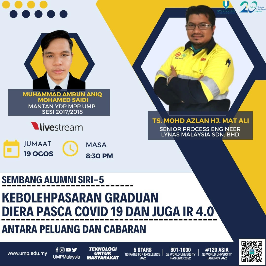 KEBOLEHPASARAN GRADUAN DIERA PASCA COVID 19 DAN IR 4.0: ANTARA PELUANG DAN CABARAN 