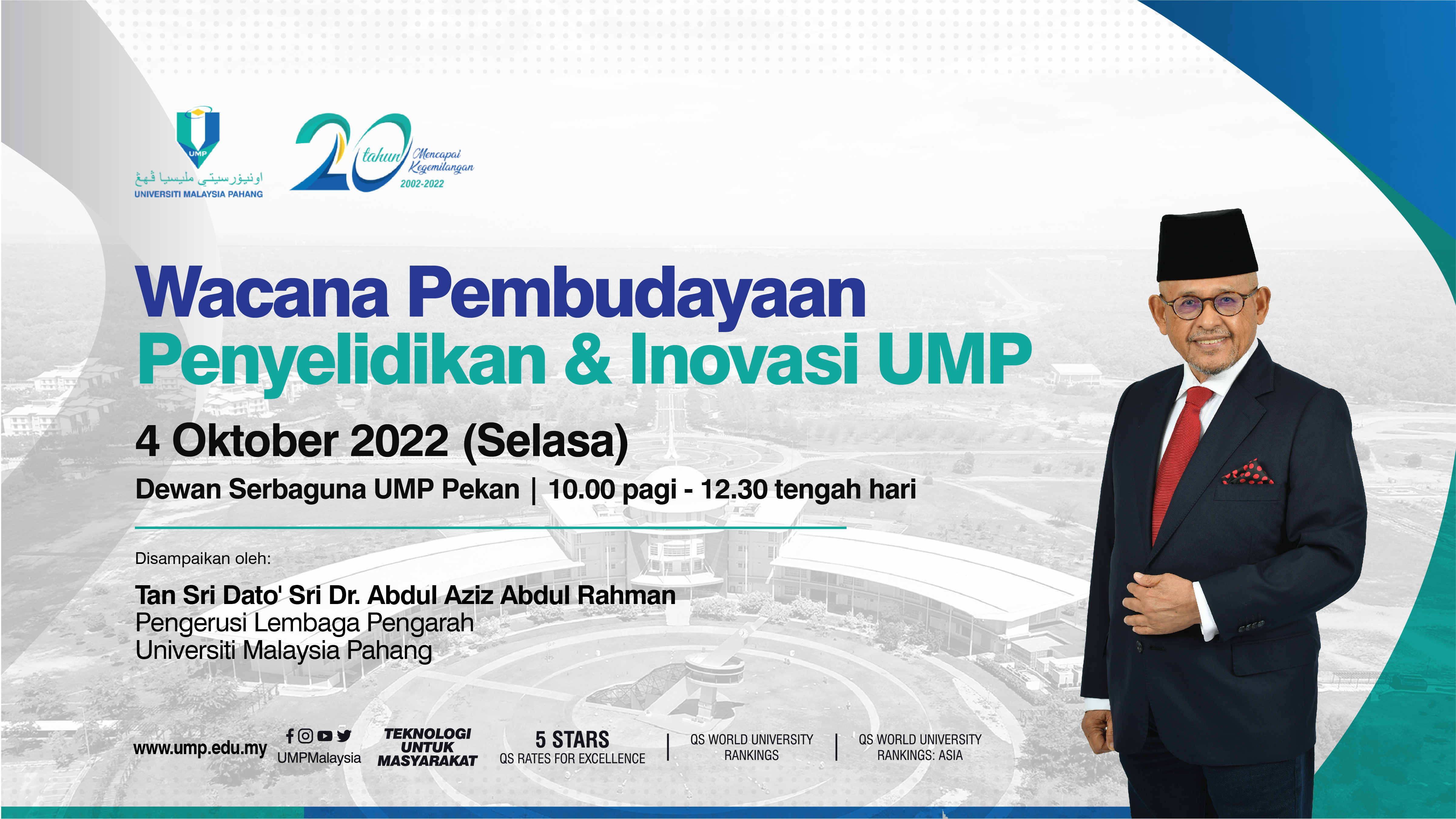 Wacana Pembudayaan Penyelidikan & Inovasi UMP