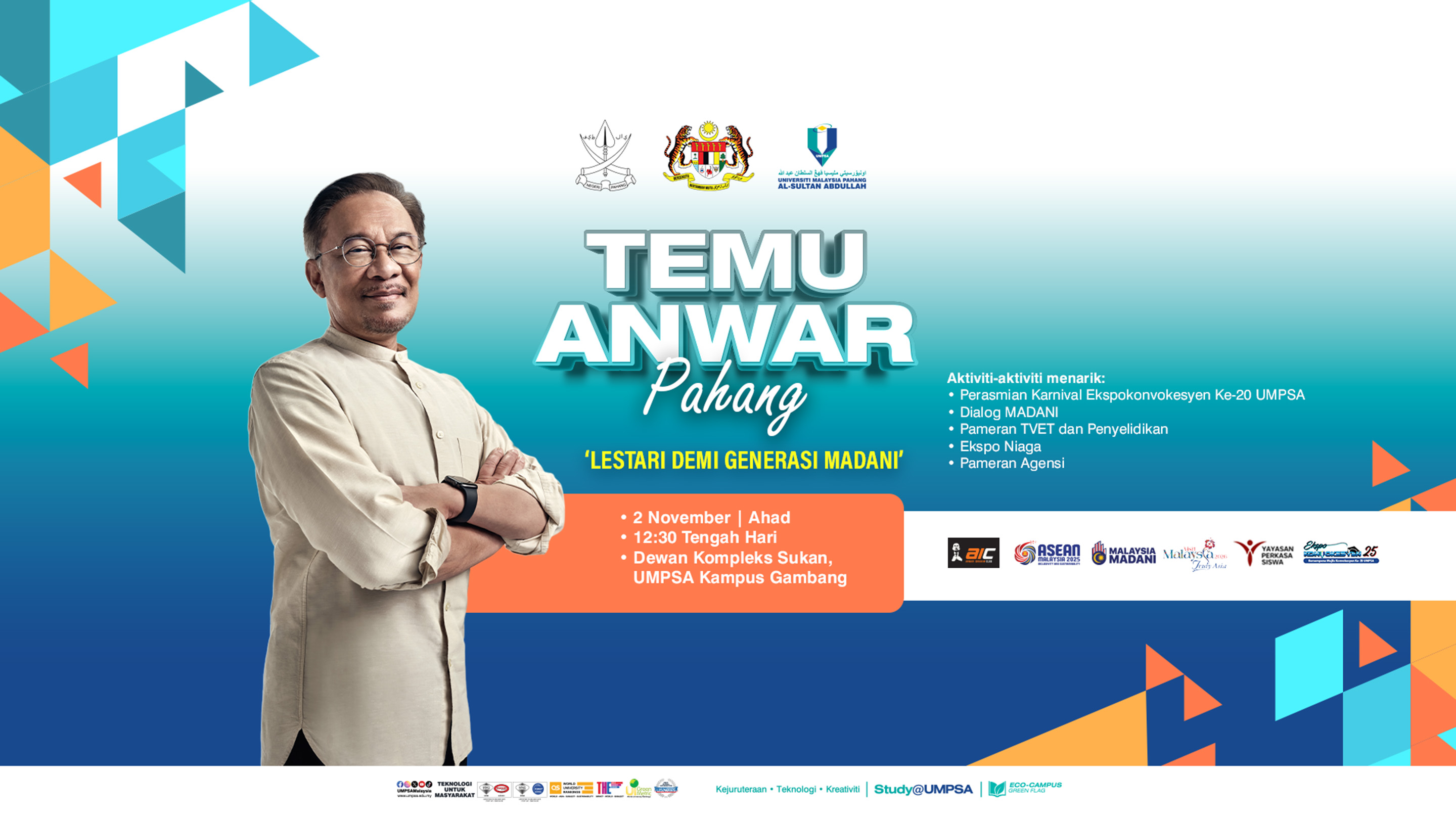PROGRAM TEMU ANWAR @PAHANG 'LESTARI DEMI GENERASI MADANI