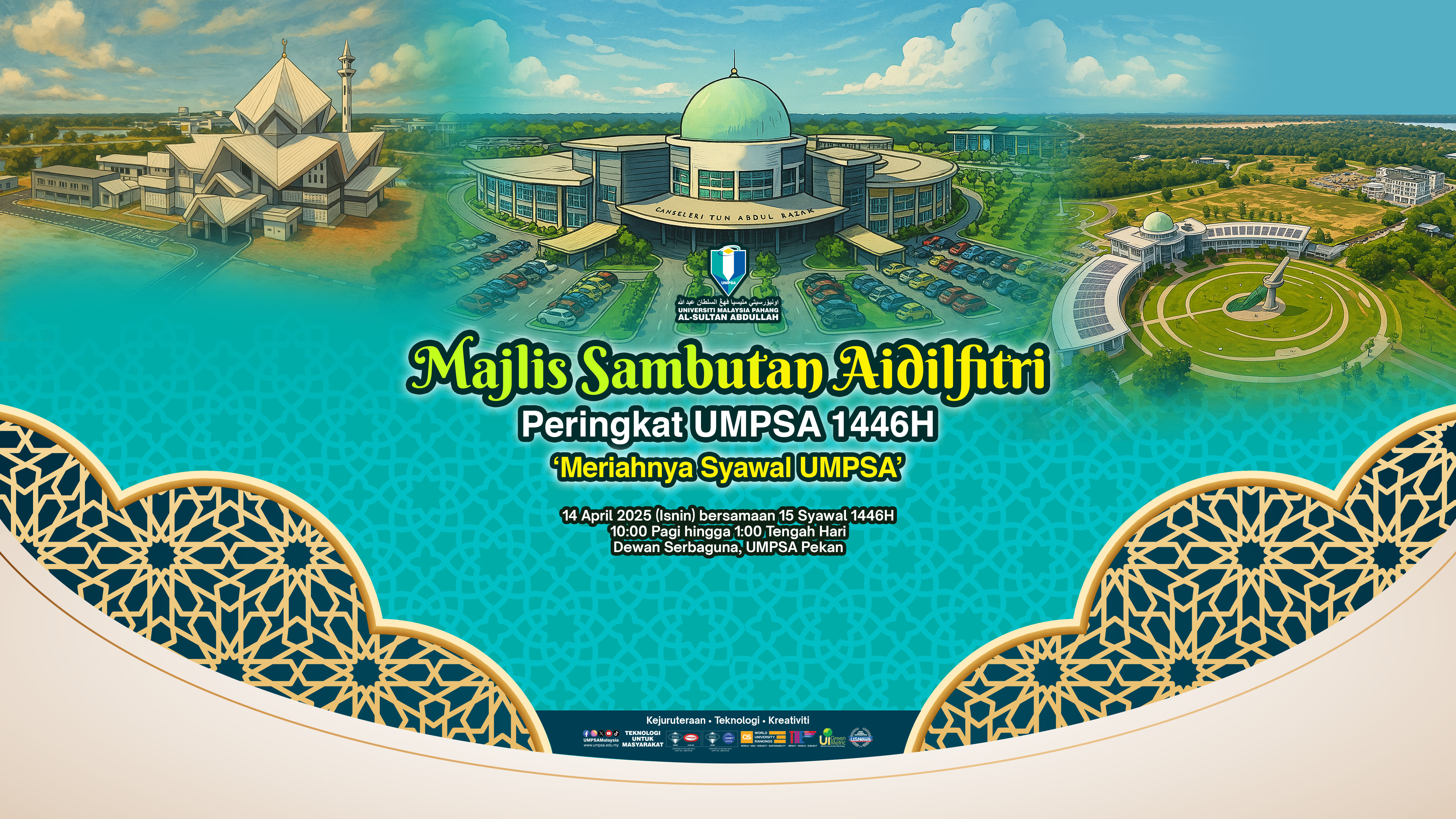 MAJLIS SAMBUTAN AIDILFITRI PERINGKAT UMPSA 1446H