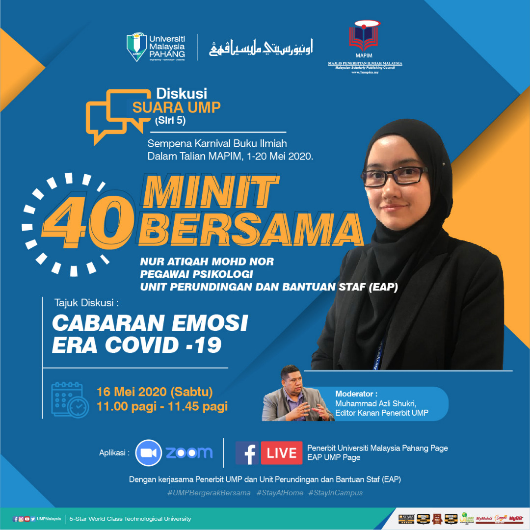 40 Minit Bersama Pegawai Psikologi Unit Perundingan dan Bantuan Staf