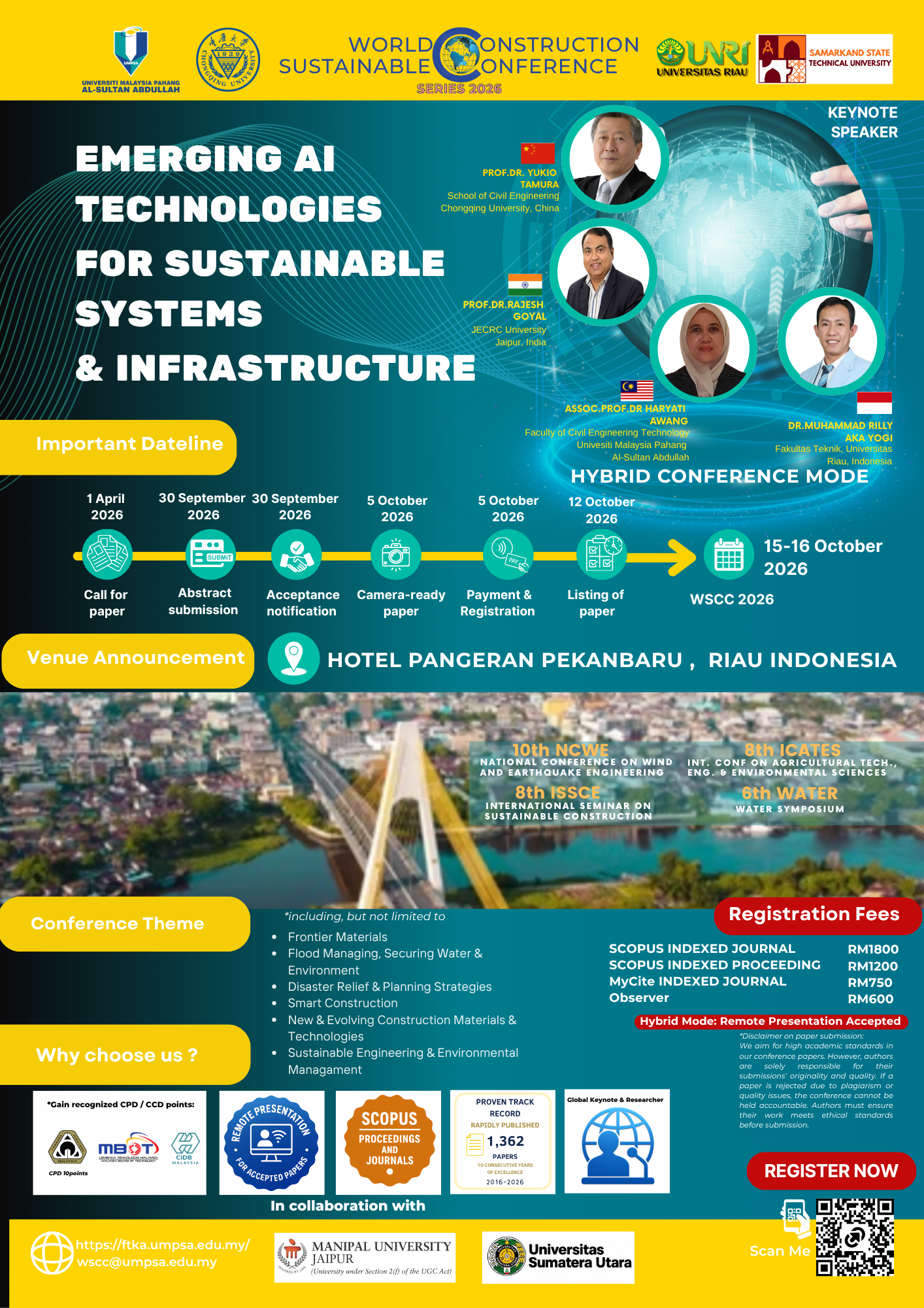 World Sustainable Construction Conference Series 2026