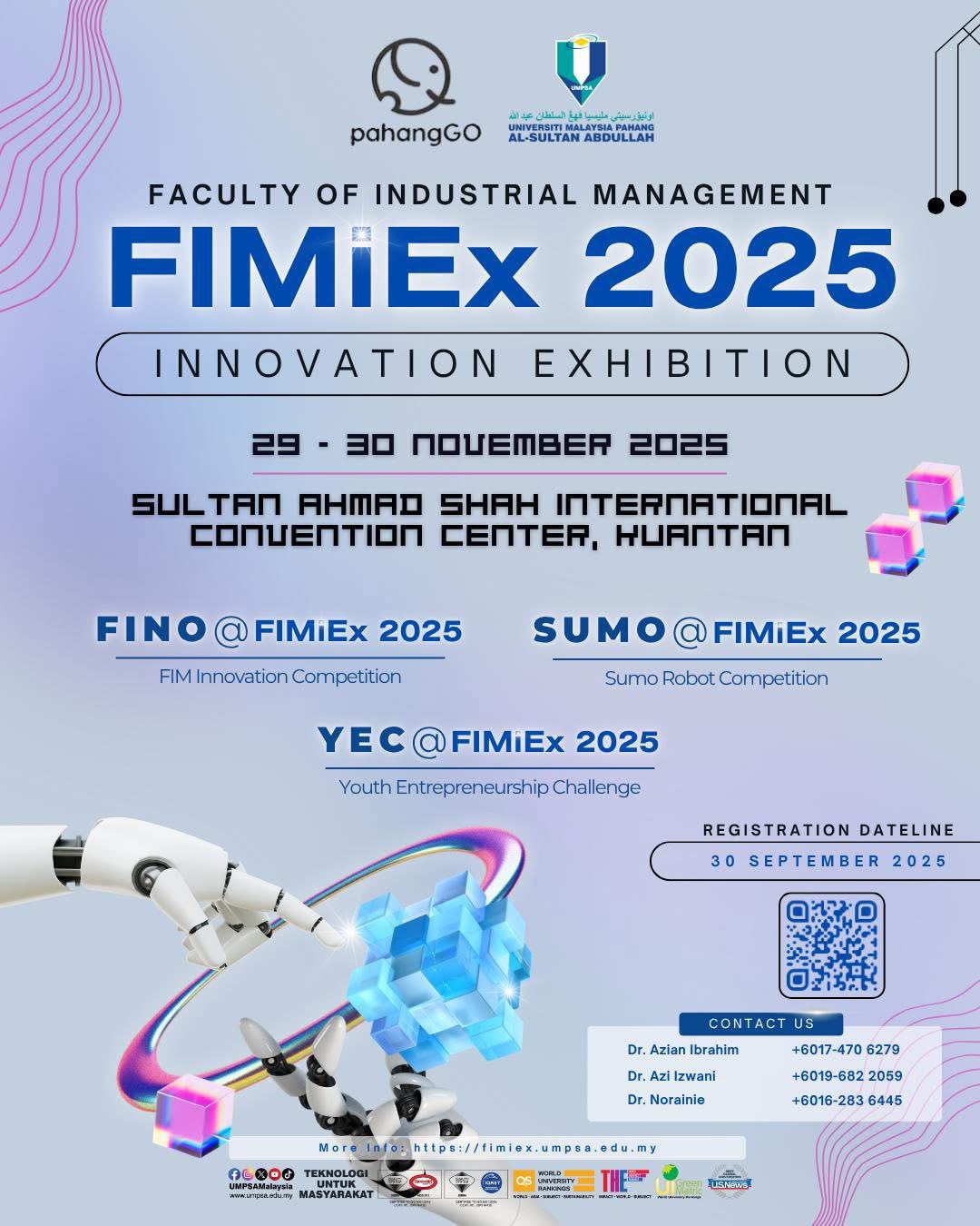 FACULTY OF INDUSTRIAL MANAGEMENT  : FIMiEX 2025 INNOVATI