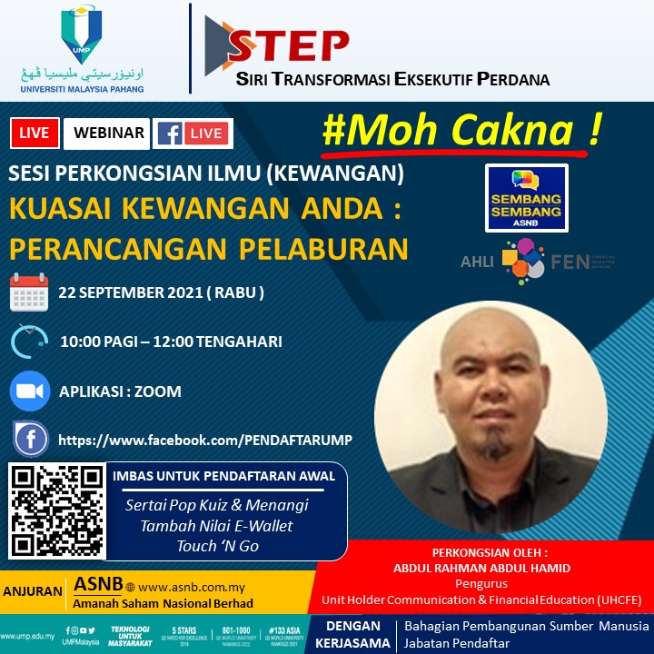 Disampaikan Oleh Abdul Rahman Abdul Hamid Pengurus, Unit Holder Communication &   Financial Education (UHCFE)