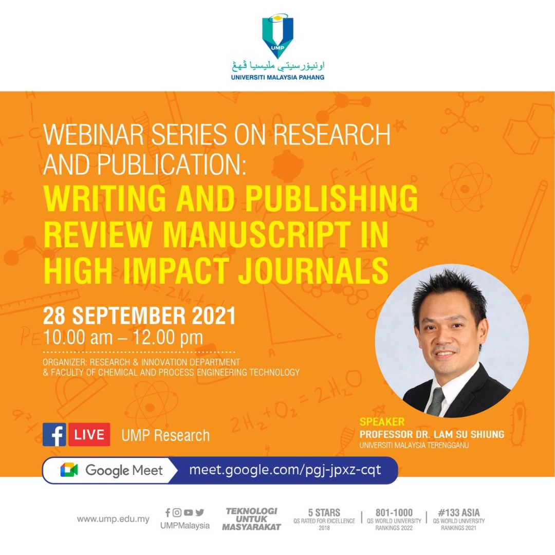 Speaker : Profesor Dr. Lam Su Shiung