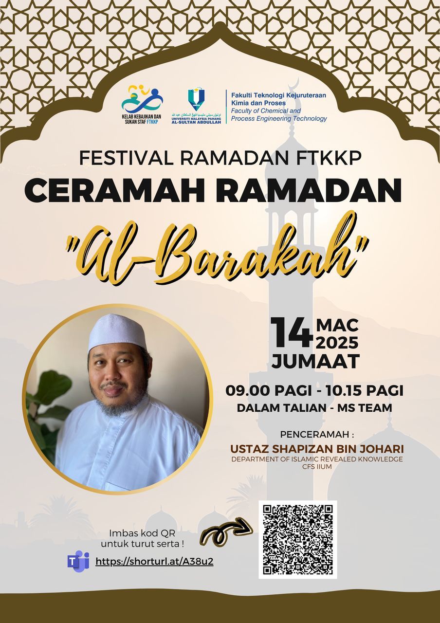  PROGRAM SANTAPAN ROHANI RAMADAN @ FTKKP