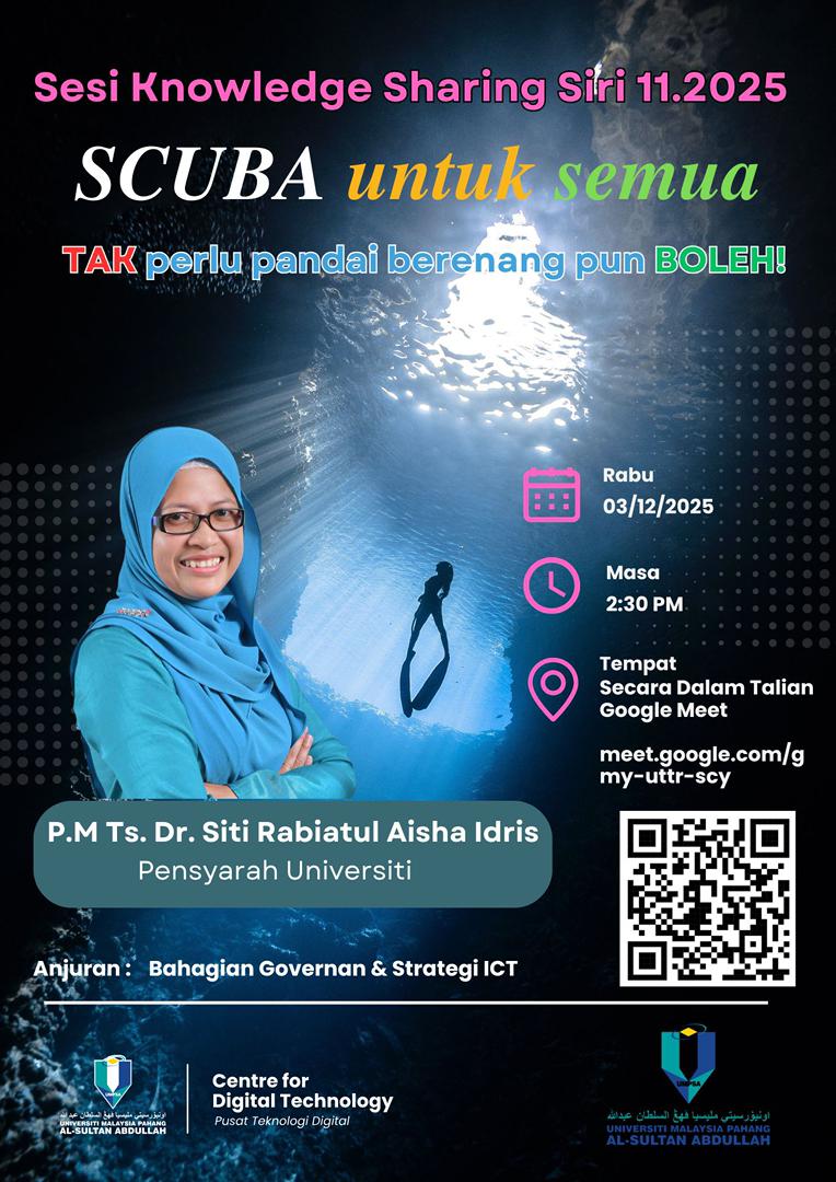  SCUBA untu semua : TAK perlu pandai berenang pun BOLEH!