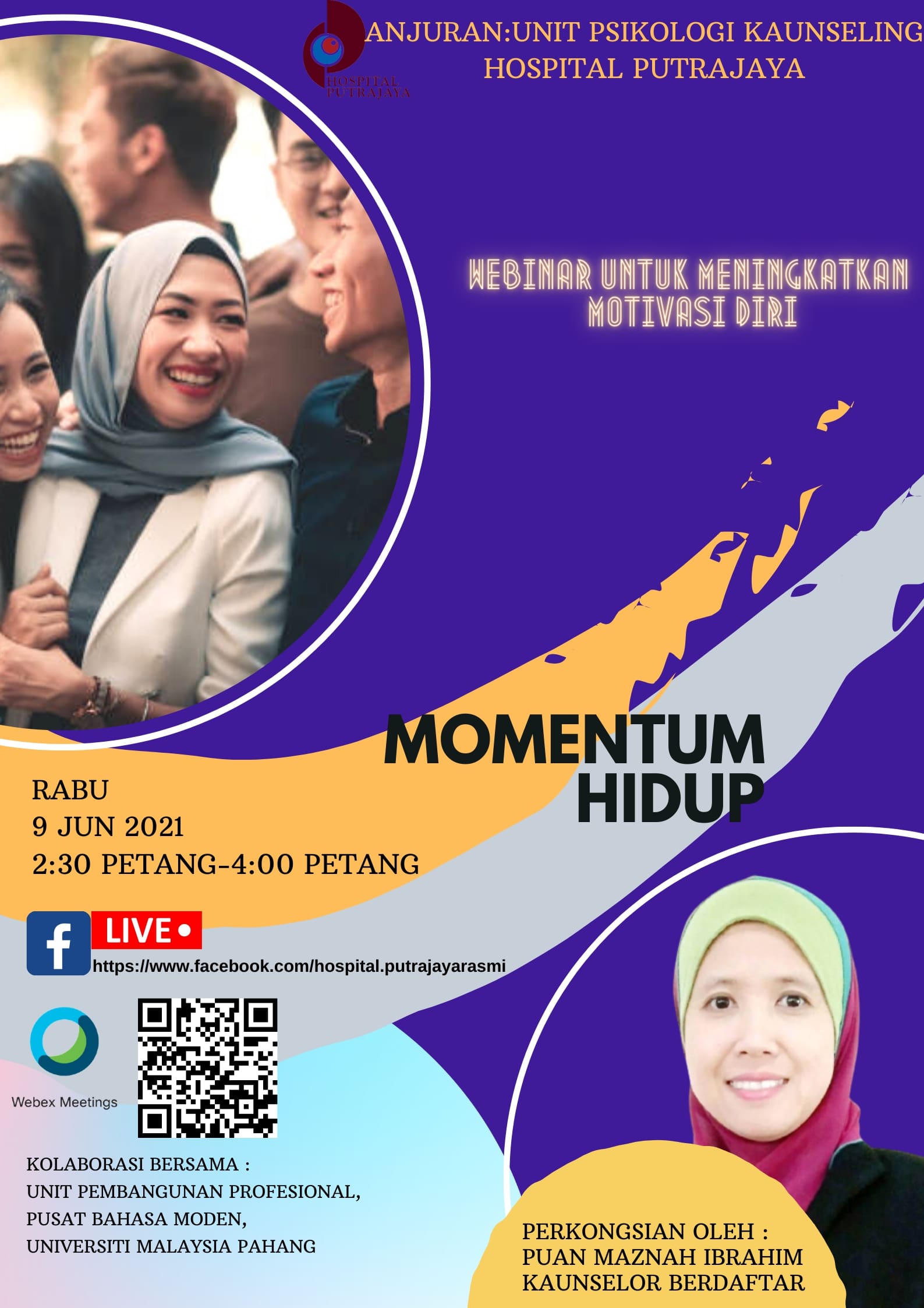 Bersama Pn. Maznah Ibrahim