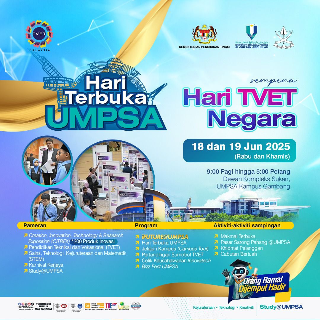 HARI TERBUKA UMPSA BERSEMPENA HARI TVET NEGARA 2025
