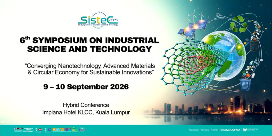 6th Symposium on Industrial Science and Technology, SISTEC 2026
