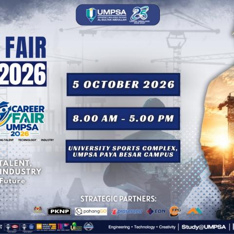 CAREER FAIR UMPSA 2026