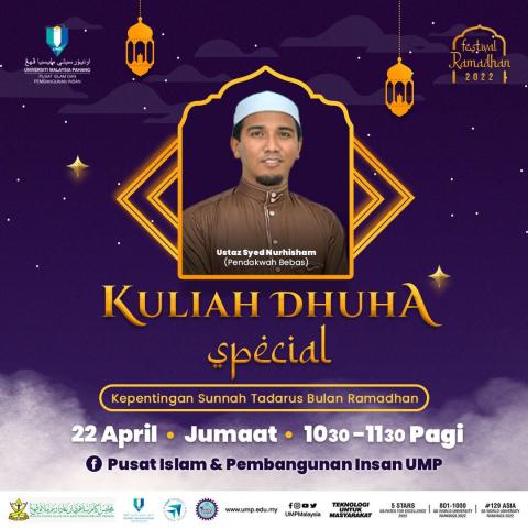 Bersama Ustaz Syed Nurhisham (Pendakwah Bebas)