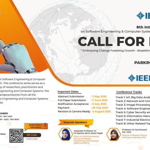 8th International Conference on Software Engineering & Computer Systems 2023 (IEEE ICSECS 2023)