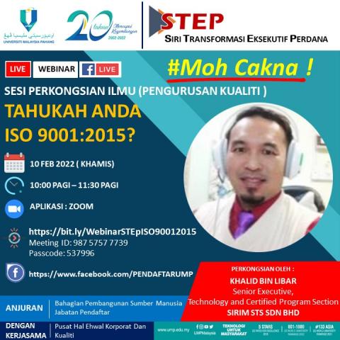 Bersama En. Khalid Bin Libar