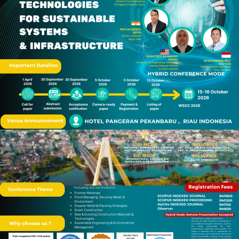 World Sustainable Construction Conference Series 2026