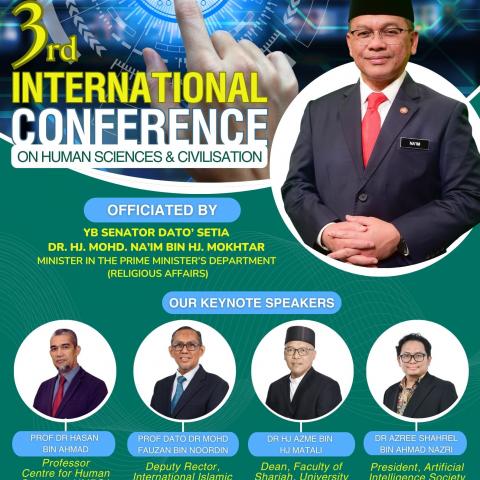 The 3rd International Conference on Human Sciences and Civilisations (i-CONSCIENCE’25)