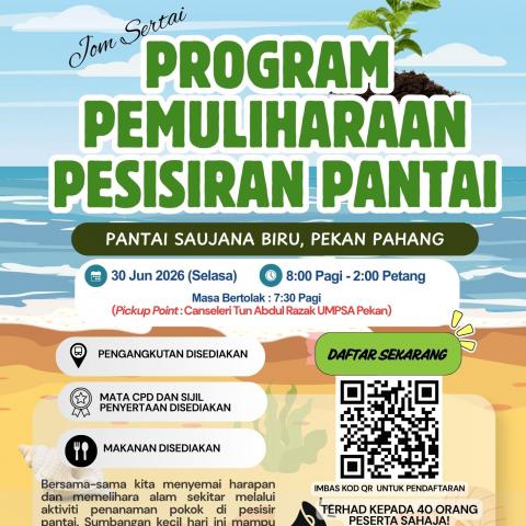 PROGRAM PEMULIHARAAN PERSISIRAN PANTAI