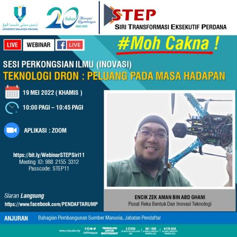 Bersama ENCIK ZEK AMAN BIN ABD GHANI daripada Pusat Reka Bentuk Dan Inovasi Teknologi