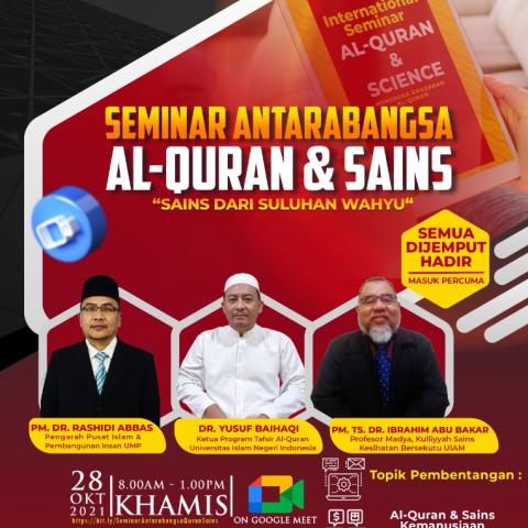 Seminar Antarabangsa Al-Quran & Sains