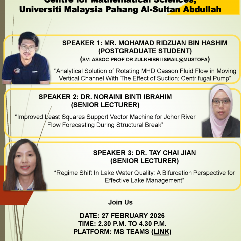 ThinkMath Talks (TMT) 1/2026