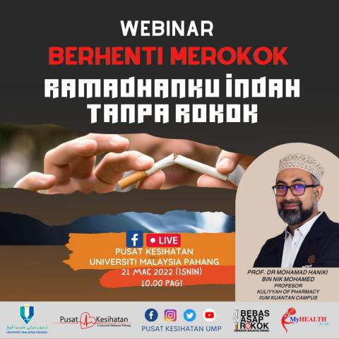 Bersama Prof. Dr. Mohamad Haniki Bin Nik Mohamed, Profesor Kuliyyah of Pharmacy IIUM Kuantan Campus