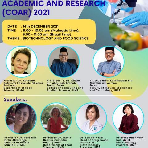 Colloquium of Academic and Research (COAR) 2021