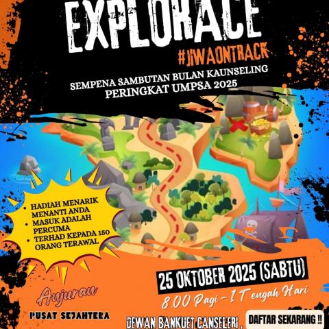 UMPSA EXPLORACE: #JIWA ON TRACK