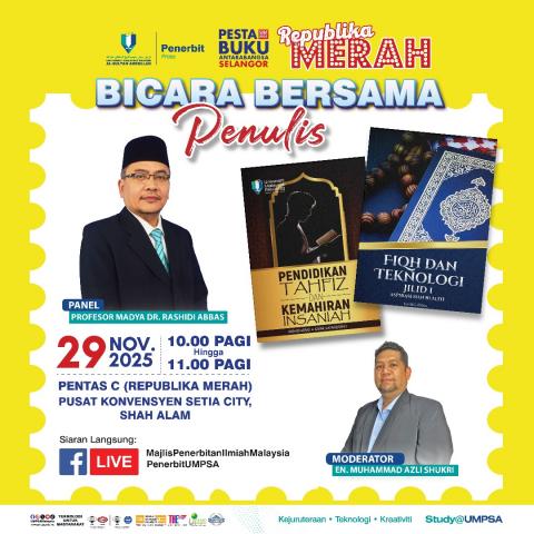 SEGMEN BUAL BICARA REPUBLIKA MERAH SEMPENA PESTA BUKU ANTARABANGSA SELANGOR 2025