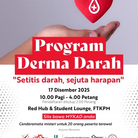 PROGRAM DERMA DARAH "SETITIS DARAH, SEJUTA HARAPAN"