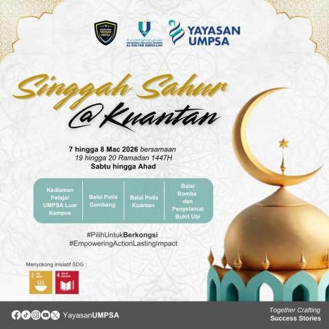 SINGGAH SAHUR @ KUANTAN