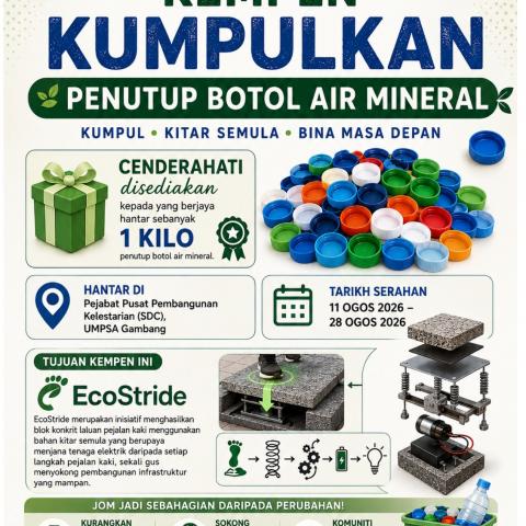 KEMPEN KUMPULKAN PENUTUP BOTOL AIR MINERAL