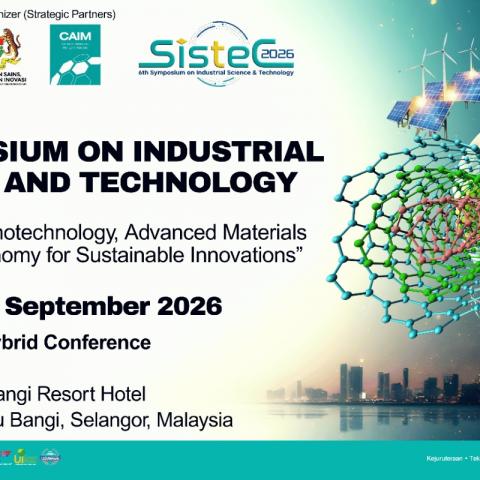 6th Symposium on Industrial Science and Technology, SISTEC 2026