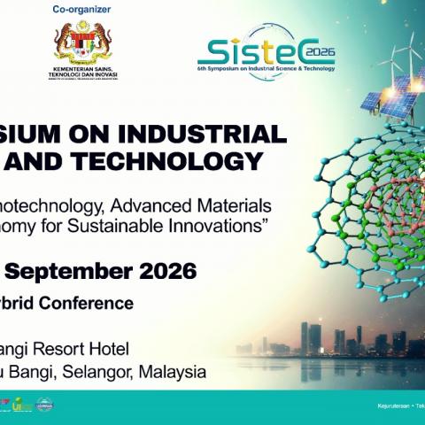 6th Symposium on Industrial Science and Technology, SISTEC 2026