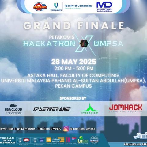 GRAND FINALE PETAKOM’S HACKATON X UMPSA