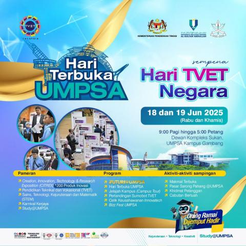 HARI TERBUKA UMPSA BERSEMPENA HARI TVET NEGARA 2025