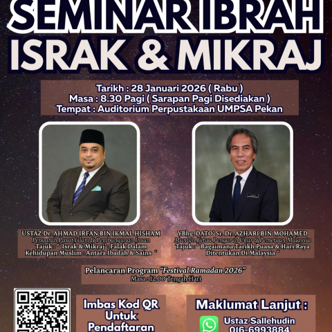 SEMINAR IBRAH ISRAK MIKRAJ 2026
