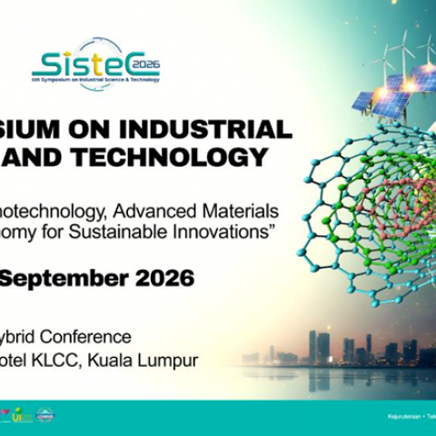 6th Symposium on Industrial Science and Technology, SISTEC 2026